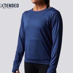 Born Primitive ATHLEISURE WARM UP in navy - size small